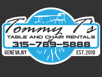 Tommy Ts Table and Chair Rentals logo design by reight
