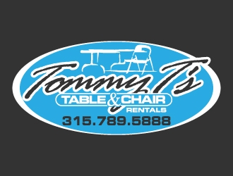 Tommy Ts Table and Chair Rentals logo design by jaize