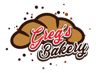Gregs Bakery  logo design by emberdezign