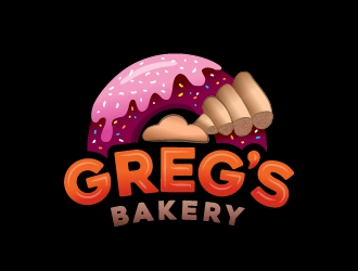 Gregs Bakery  logo design by josephope