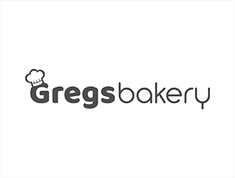 Gregs Bakery  logo design by hole