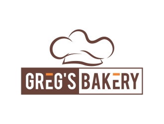 Gregs Bakery  logo design by rokenrol
