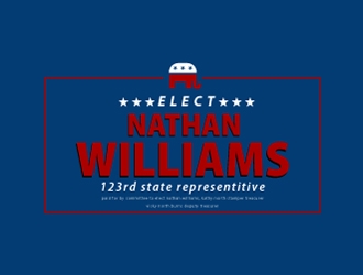elect nathan williams 123rd state representitive logo design by ZQDesigns