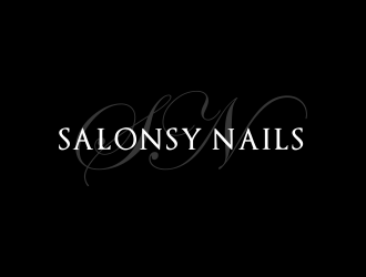 Salonsy Nails logo design by akhi