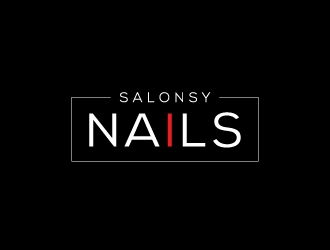 Salonsy Nails logo design by zakdesign700
