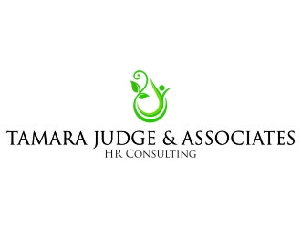 Tamara Judge & Associates logo design by jetzu