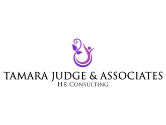 Tamara Judge & Associates logo design by jetzu