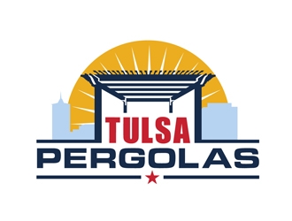 Tulsa Pergolas logo design by DreamLogoDesign
