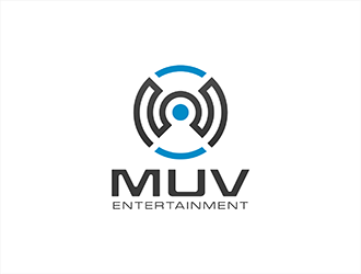MUV Entertainment logo design by hole