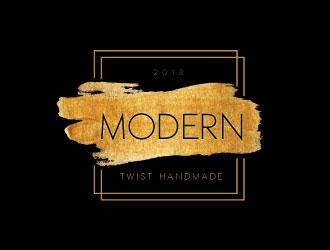 MODERN TWIST HANDMADE  logo design by REDCROW