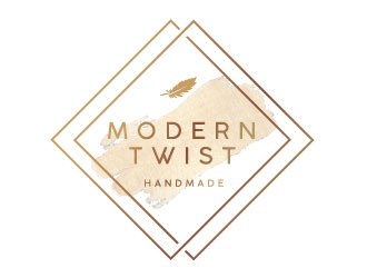 MODERN TWIST HANDMADE  logo design by REDCROW
