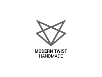 MODERN TWIST HANDMADE  logo design by bluepinkpanther_