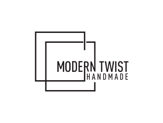MODERN TWIST HANDMADE  logo design by giphone