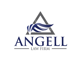 Angell Law Firm logo design by evdesign