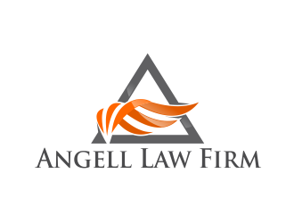 Angell Law Firm logo design by evdesign