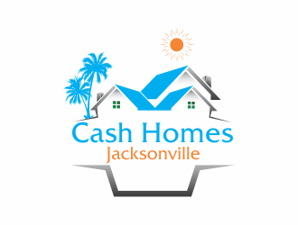 Cash Homes Jacksonville logo design by ROSHTEIN