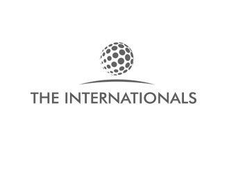 The Internationals logo design by sarfaraz
