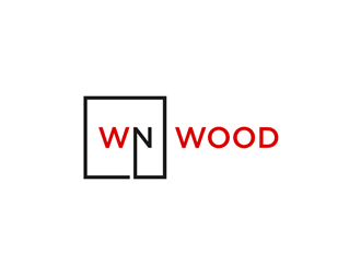WN Wood/Metal logo design by alby