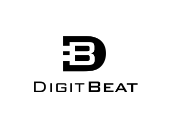 DigitBeat logo design by qqdesigns