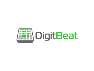 DigitBeat logo design by senandung