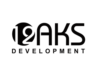 12 Oaks Development logo design by bougalla005