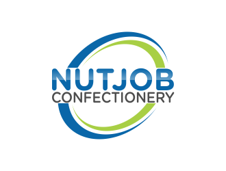 Nutjob Confectionery logo design by oke2angconcept