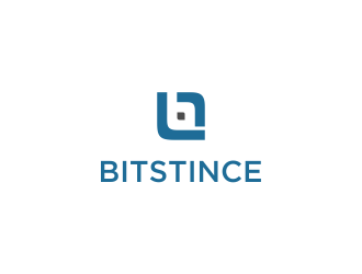 Bitstince logo design by oke2angconcept