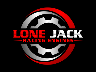 Lone Jack Racing Engines  logo design by meliodas