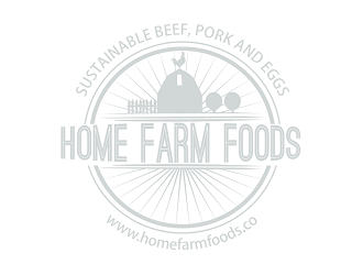 Home Farm Foods logo design by coco