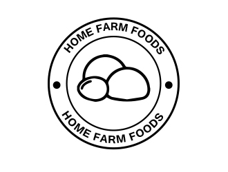 Home Farm Foods logo design by sarfaraz
