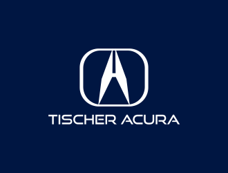 Tischer Acura logo design by ammad