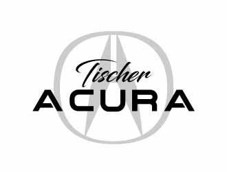 Tischer Acura logo design by SOLARFLARE