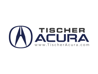 Tischer Acura logo design by lexipej