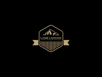 Lamb Logging Ltd. logo design by hopee