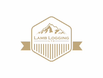 Lamb Logging Ltd. logo design by hopee