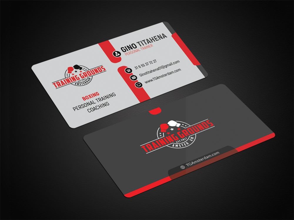 Training grounds Amsterdam logo design by aamir