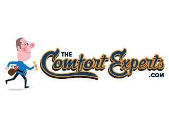 THE COMFORT EXPERTS.COM  logo design by Sherry96