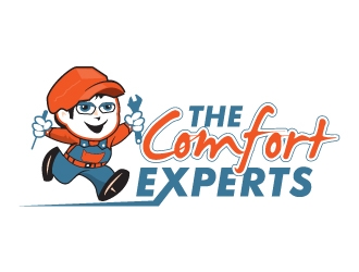 THE COMFORT EXPERTS.COM  logo design by zenith