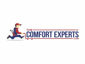 THE COMFORT EXPERTS.COM  logo design by mutafailan