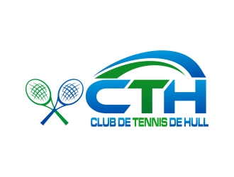 Club de tennis de Hull (CTH) logo design by xteel