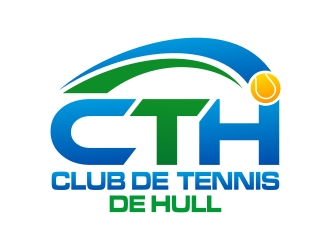 Club de tennis de Hull (CTH) logo design by xteel