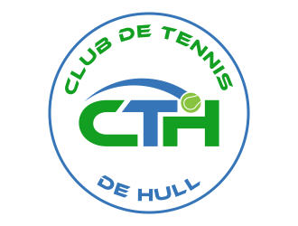Club de tennis de Hull (CTH) logo design by ingepro