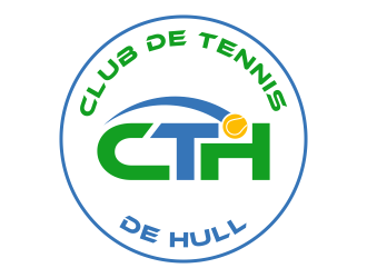 Club de tennis de Hull (CTH) logo design by ingepro