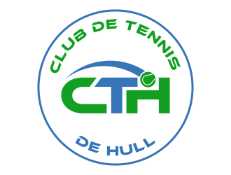 Club de tennis de Hull (CTH) logo design by ingepro