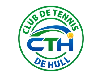 Club de tennis de Hull (CTH) logo design by xteel