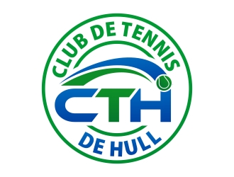 Club de tennis de Hull (CTH) logo design by xteel