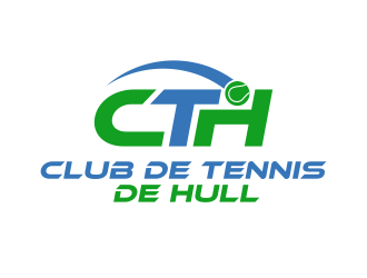 Club de tennis de Hull (CTH) logo design by ingepro