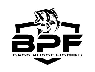 Bass Posse Fishing logo design by daywalker