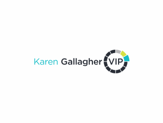 Karen Gallagher VIP logo design by ammad
