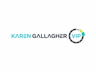 Karen Gallagher VIP logo design by ammad